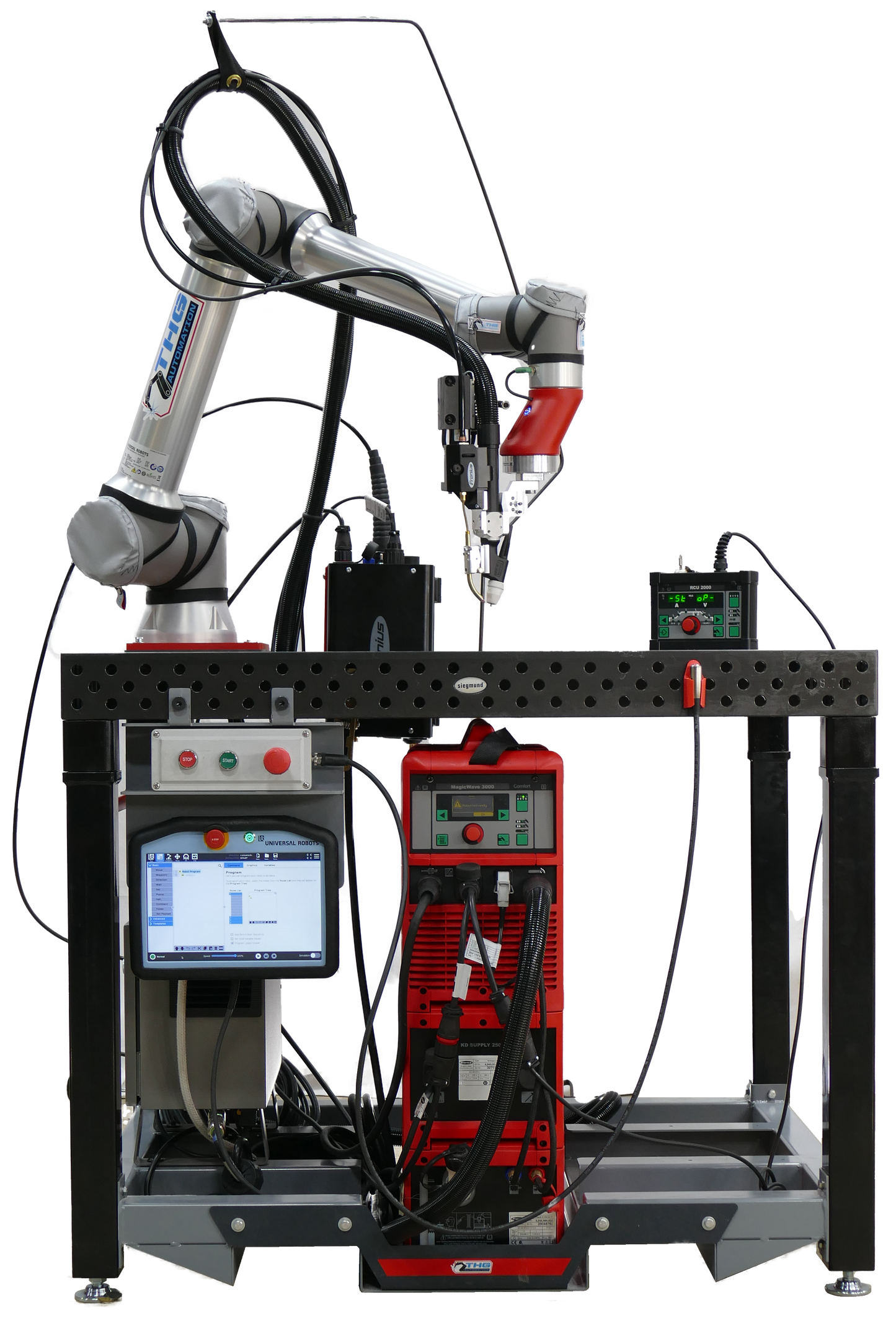 URW-2TA AC/DC Push TIG System